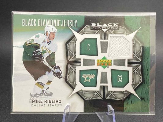 2007-08 Upper Deck Black Diamond Jersey #BDJ-MR Mike Ribeiro