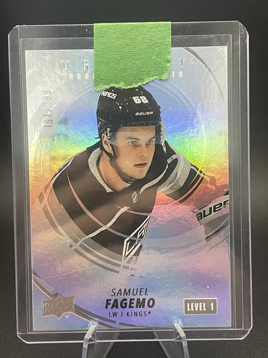 2022-23 Upper Deck Trilogy Rookie Premieres Samuel Fagemo Level 1 /299