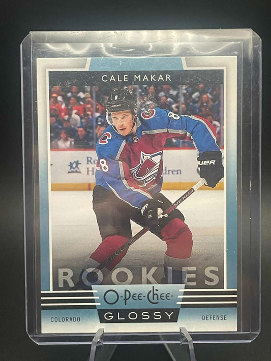 2019-20 O-Pee-Chee Glossy Rookies R-1 Cale Makar Colorado Avalanche