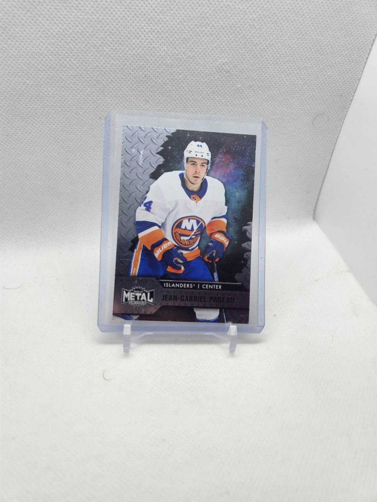 2020-21 Skybox Metal Universe Hockey Mathew Barzal New York Islanders #1