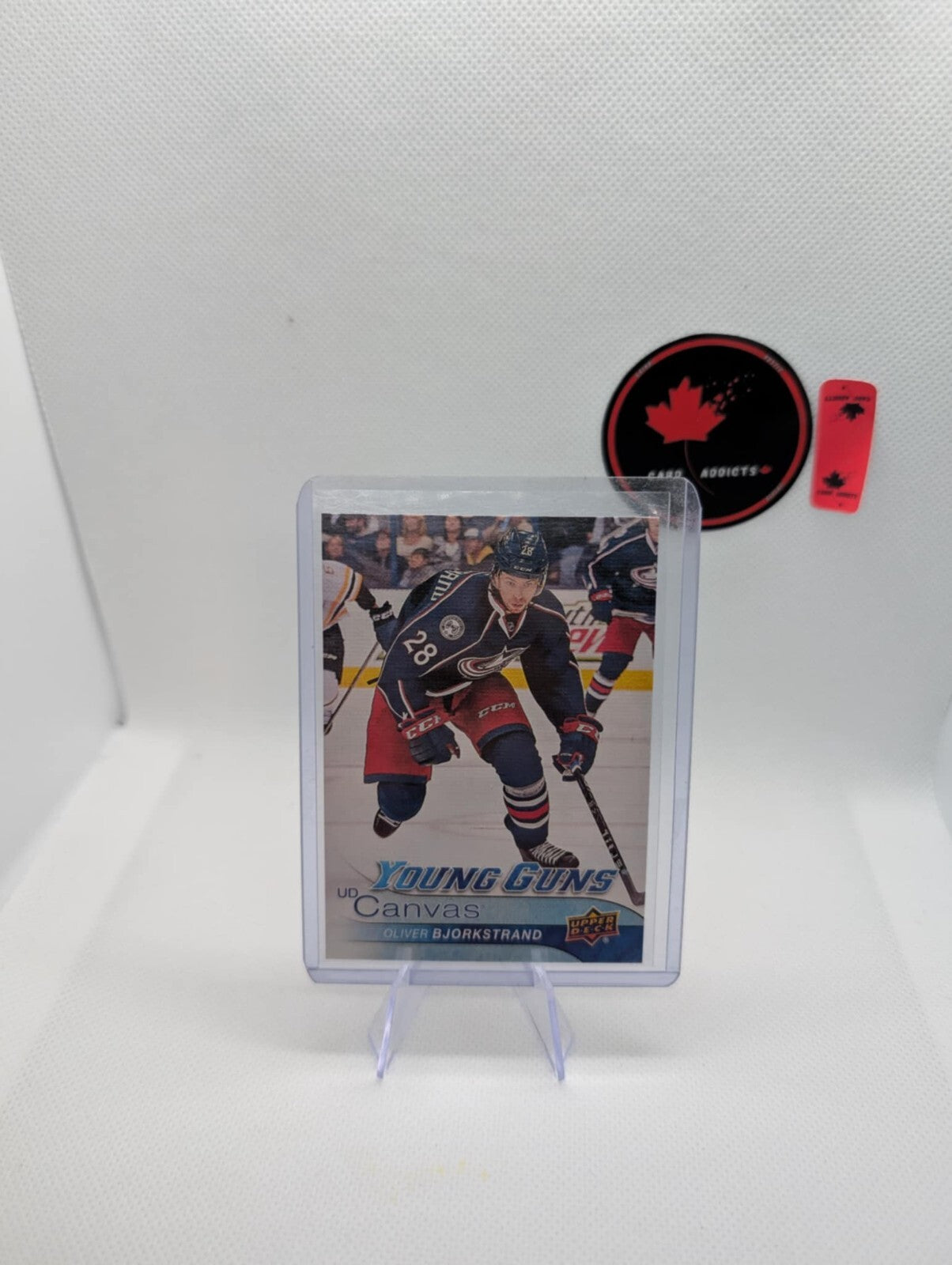 2016-17 Upper Deck Young Guns Canvas Oliver Bjorkstrand RC #C116