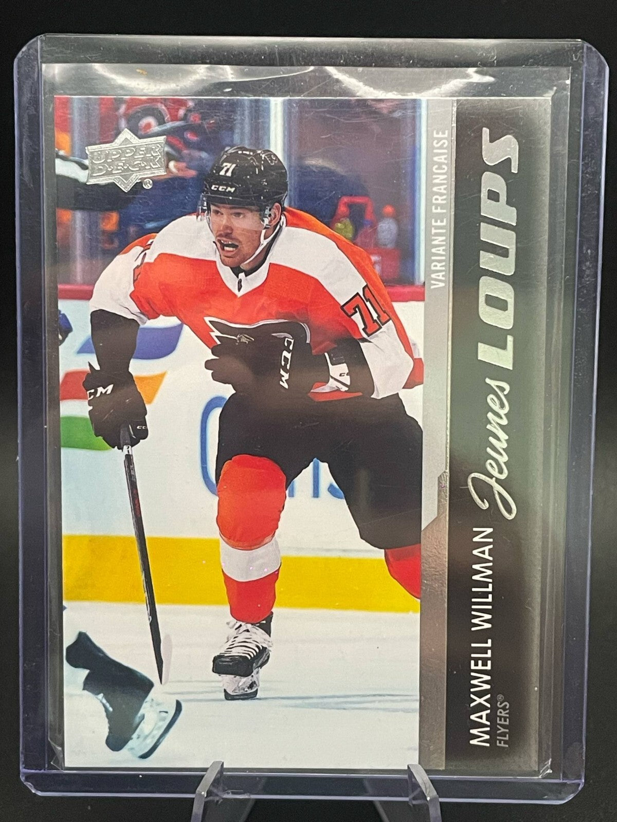 2021-22 Upper Deck Young Guns Maxwell Willman JEUNES LOUPS Rookie Philadelphia