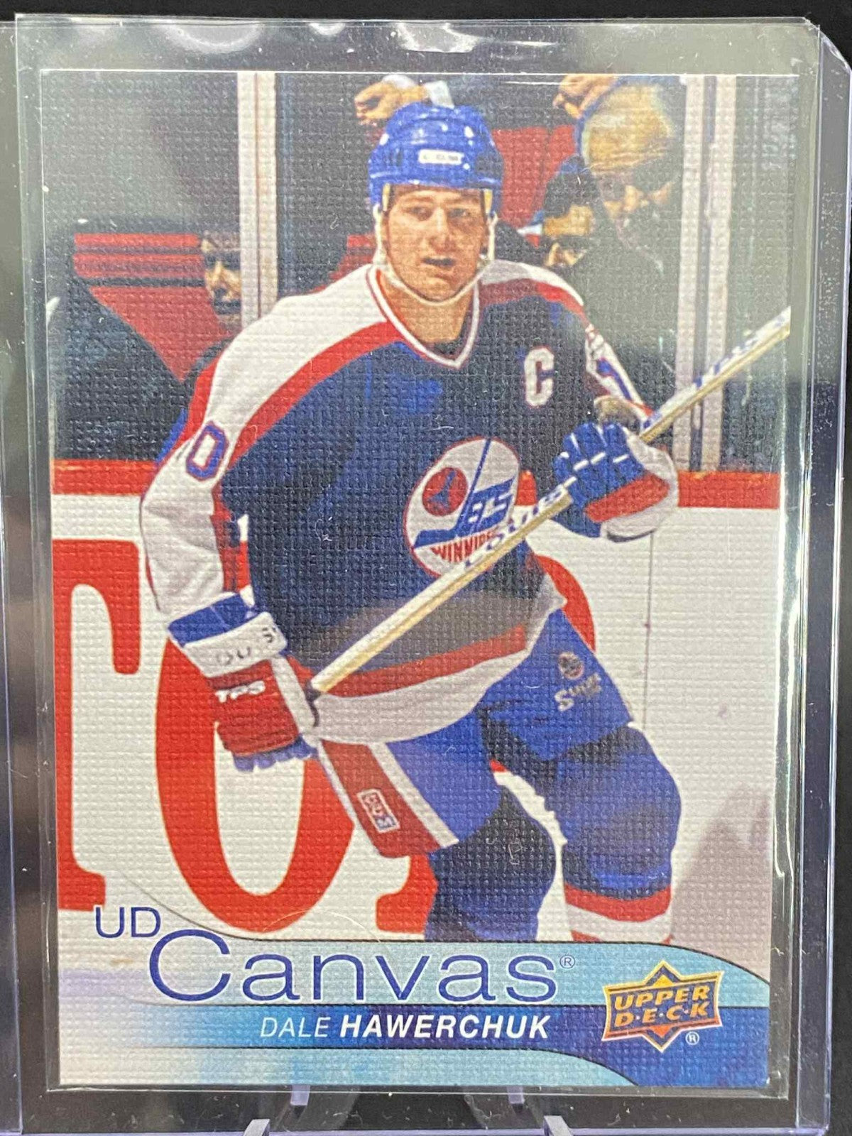 2016-17 Upper Deck Series 2 Hockey UD Canvas Dale Hawerchuk