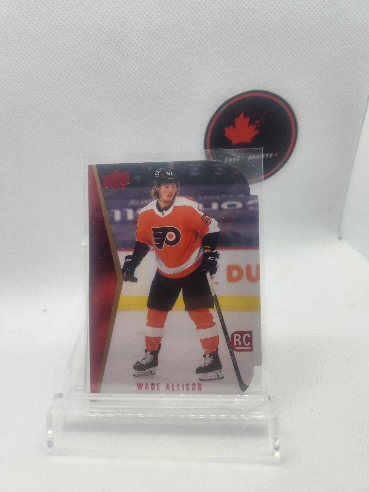 2021-22 Upper Deck Series 1 '94-95 Rookie RC Die-Cut Red RDT-9 Wade Allison