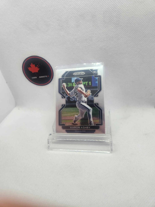 2022 Panini Prizm Aaron Ashby RC Milwaukee Brewers #49