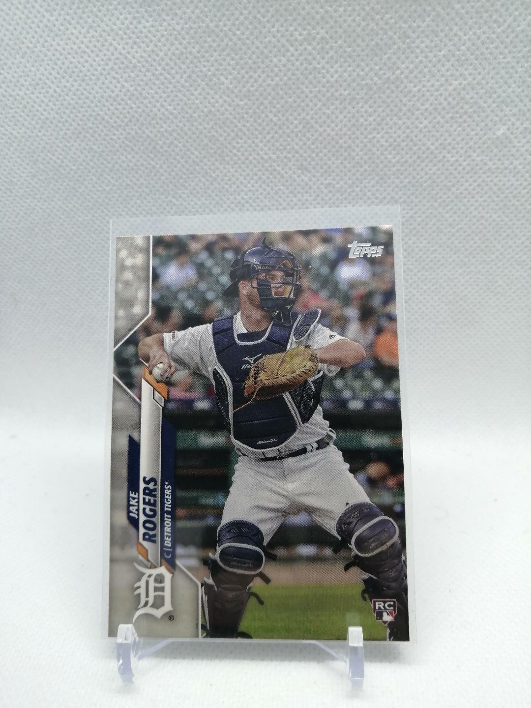 2020 TOPPS SERIES 1 JAKE ROGERS #147 DETROIT TIGERS ROOKIE RC
