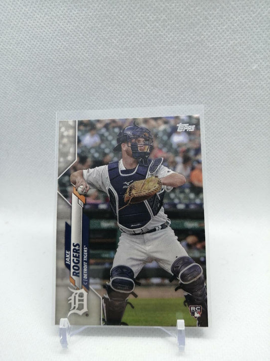 2020 TOPPS SERIES 1 JAKE ROGERS #147 DETROIT TIGERS ROOKIE RC