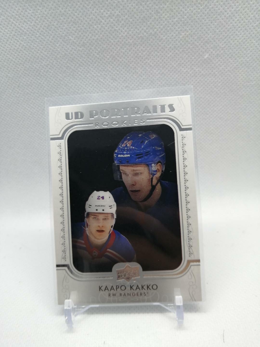 19/20 UPPER DECK SERIES 2 UD PORTRAITS ROOKIES Kaapo Kakko #P51