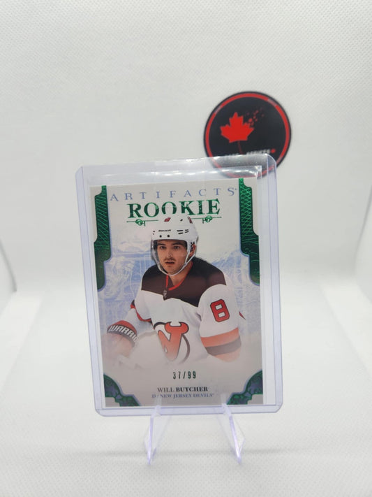 2017 Upper Deck Artifacts Redemptions Emerald /99 Will Butcher #RED212 Rookie RC