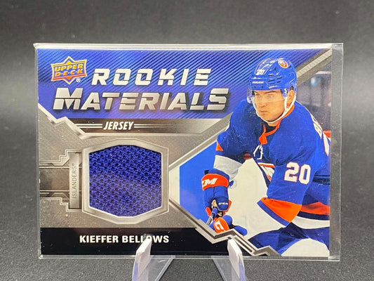 2020-21 Upper Deck Rookie Materials Jersey Kieffer Bellows #RM-KB New York