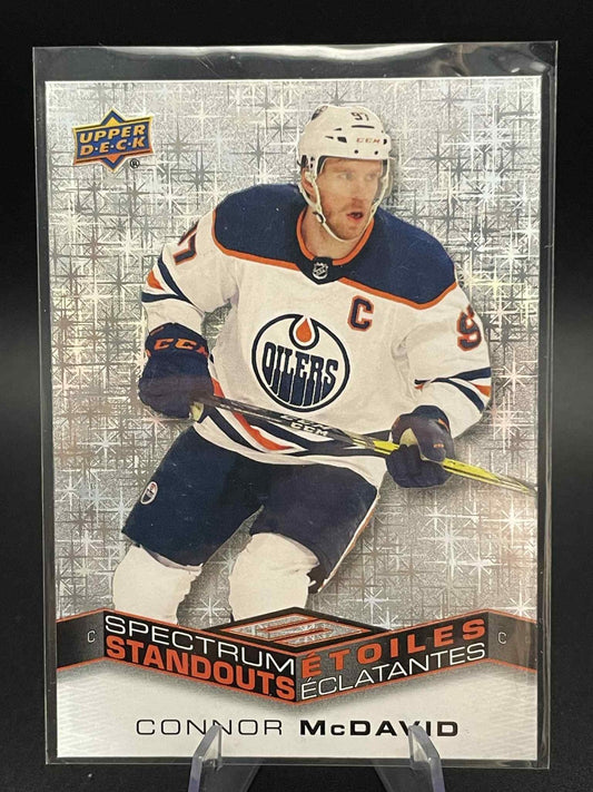 2022/23 UPPER DECK TIM HORTONS SPECTRUM STANDOUTS CARD #C-2 CONNOR MCDAVID