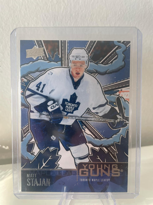 2024-25 Upper Deck Young Guns Renewed #YGR3 Matt Stajan - Toronto Maple L REF IJ