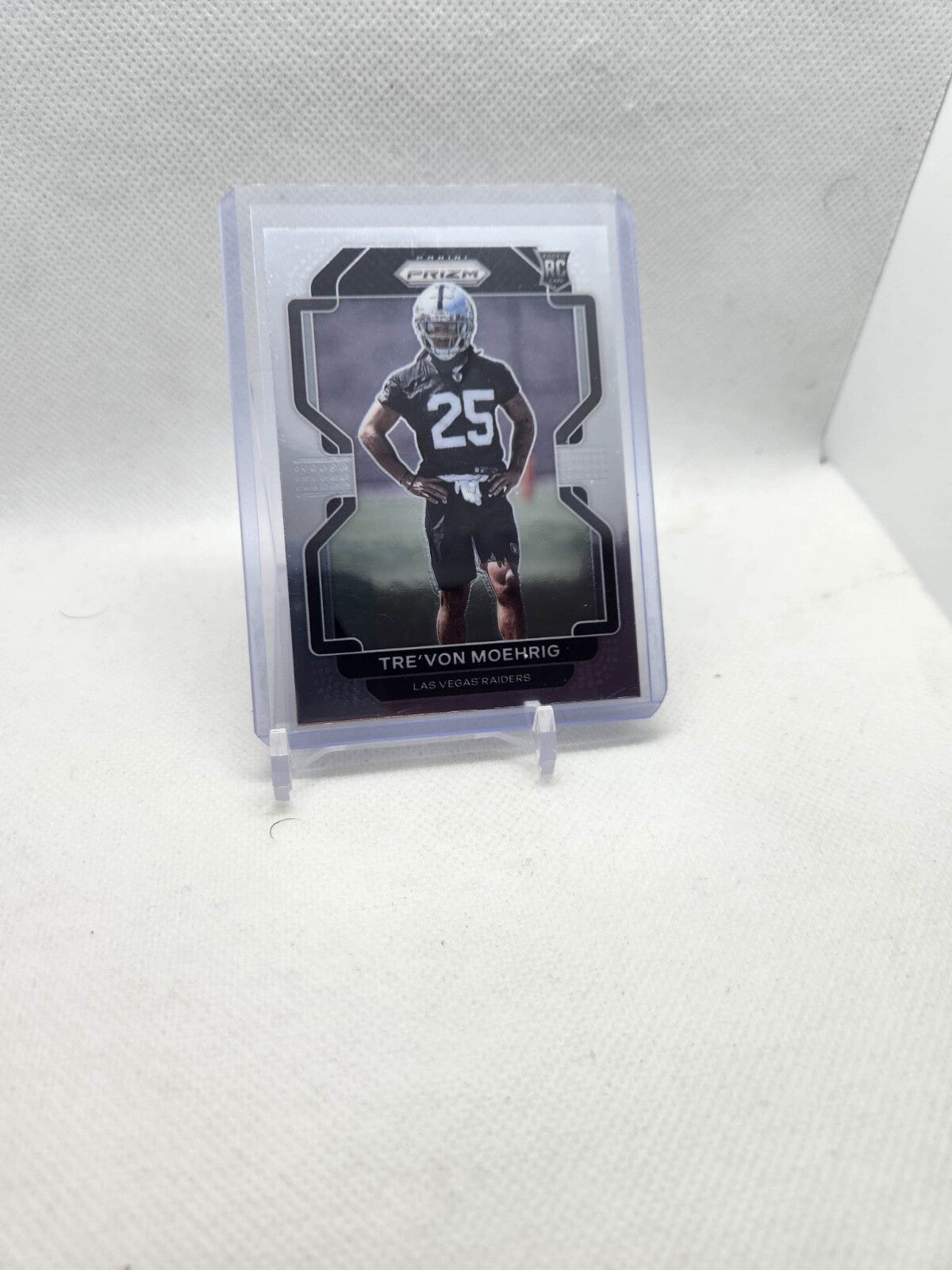 2021 Panini Prizm Base Trevon Moehrig Rookie Card RC Raiders #393