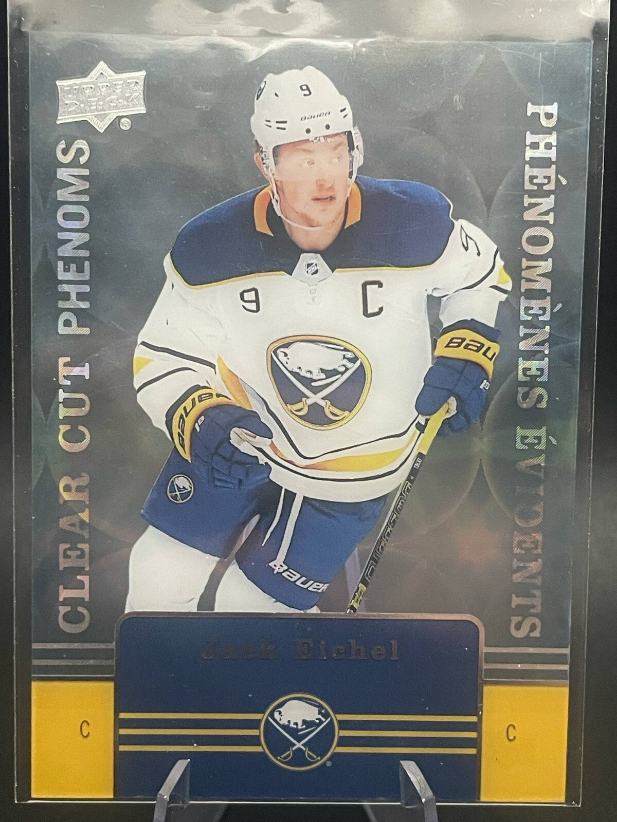 2019-2020 Upper Deck Tim Horton's- Jack Eichel- Clear Cut Phenoms #CC-4