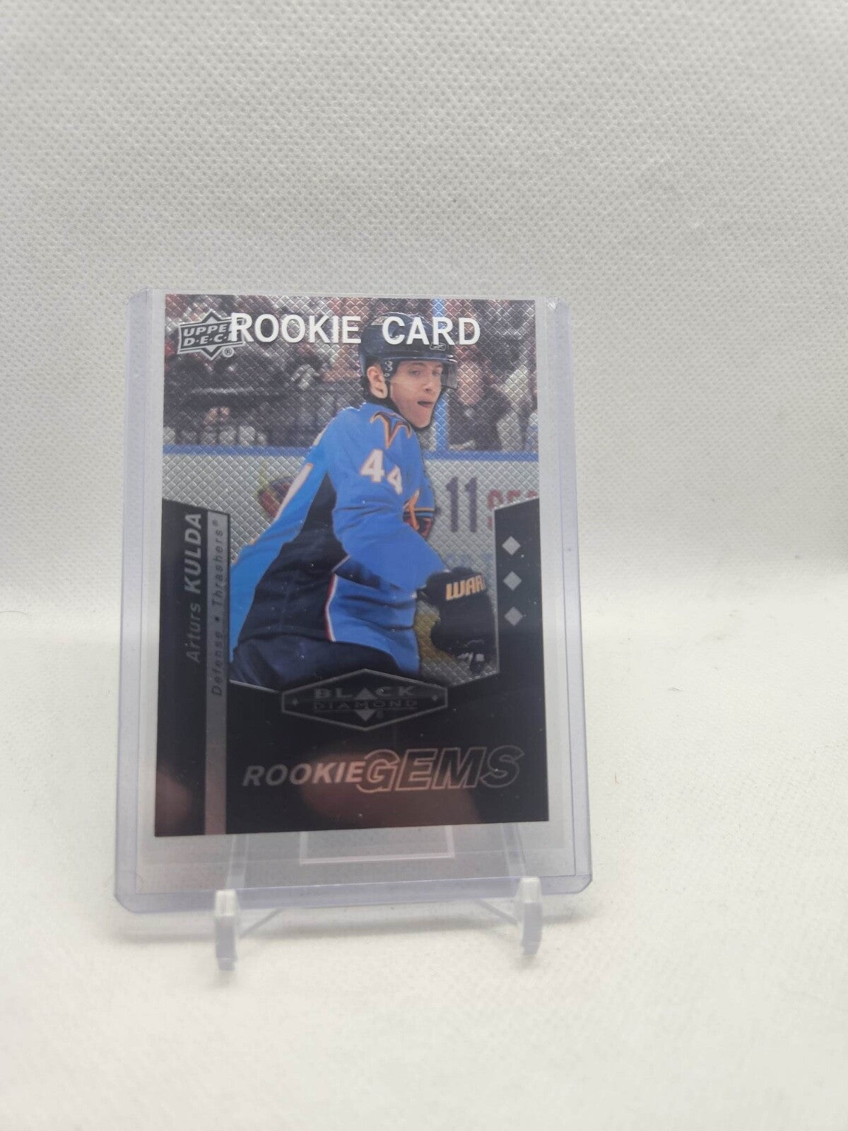 10/11 BLACK DIAMOND ROOKIE GEMS TRIPLE RC Arturs Kulda #157