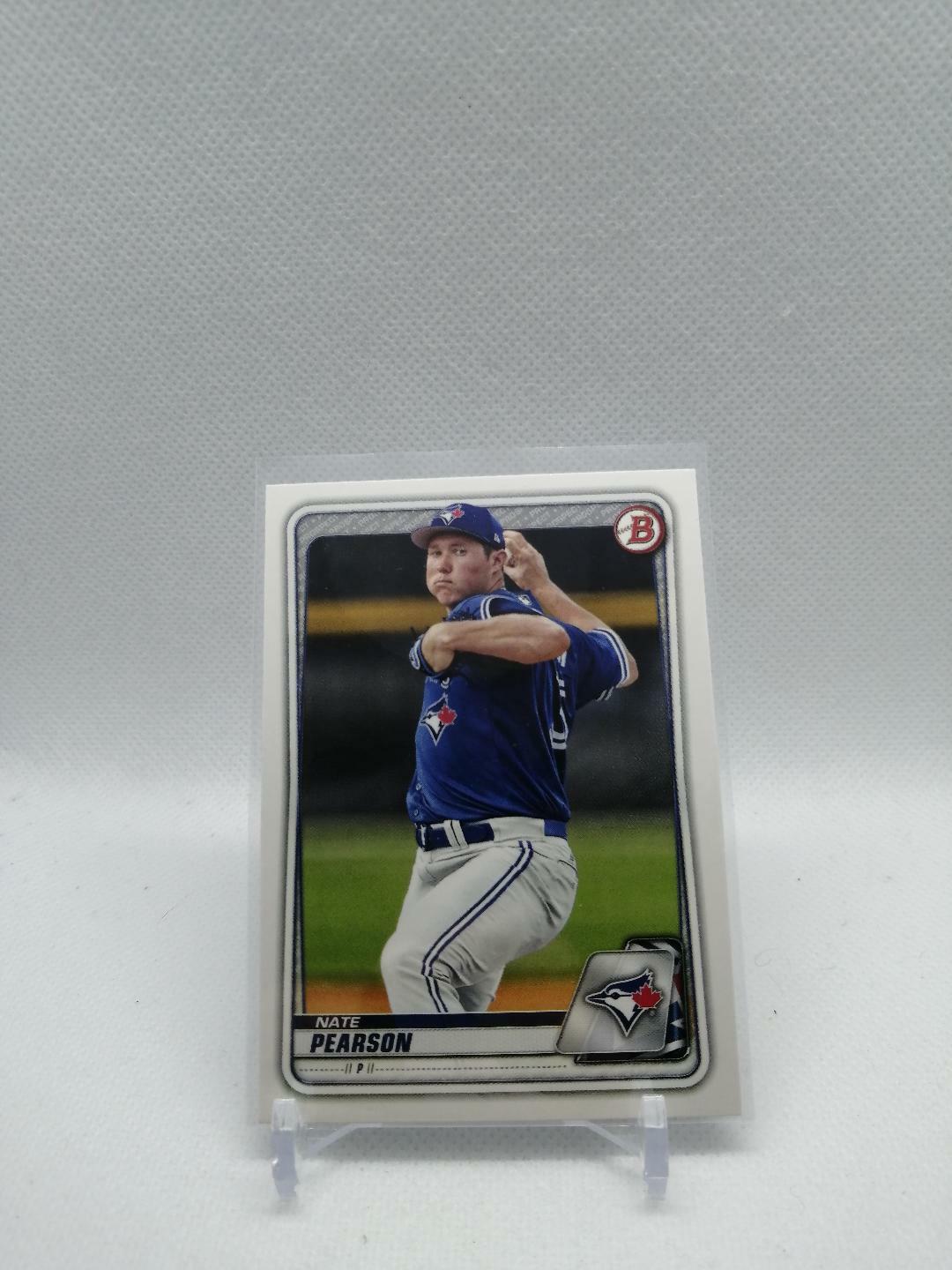 2020 Bowman #BP-124 NATE PEARSON Toronto Blue Jays ROOKIE CARD RC PROSPECT