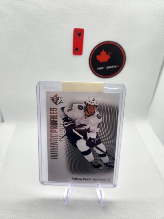 2021-22 SP - Retail Authentic Profiles #AP-15 Anthony Cirelli /1199