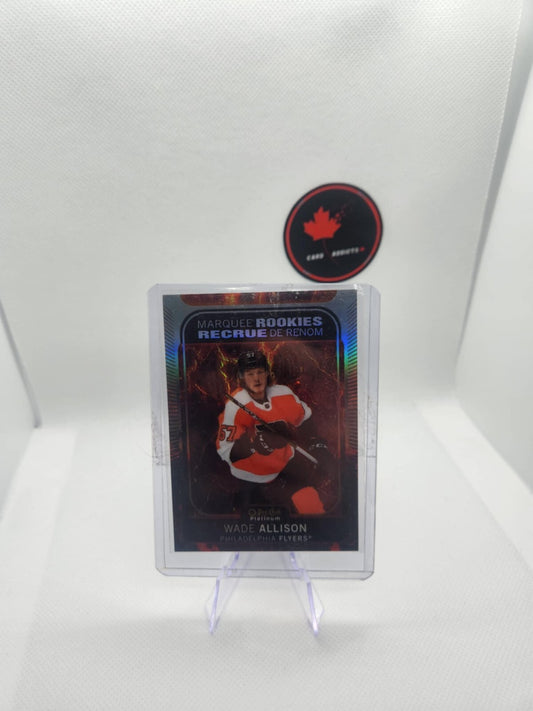 2021-22 O-Pee-Chee Platinum Hot Magma #233 Wade Allison RC /499 Flyers