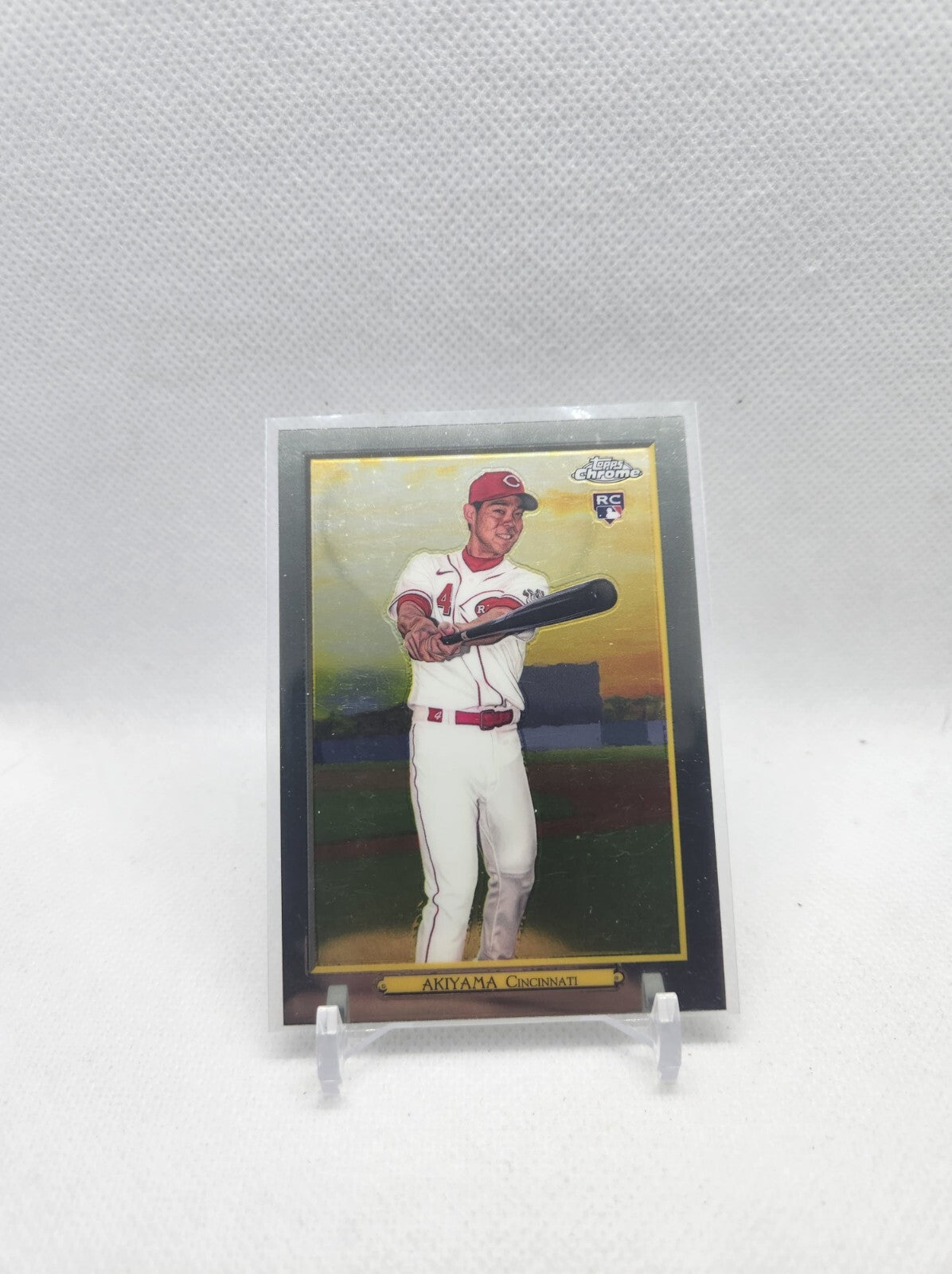 2021 Topps Chrome Platinum Anniversary Shogo Akiyama Cincinnati Reds