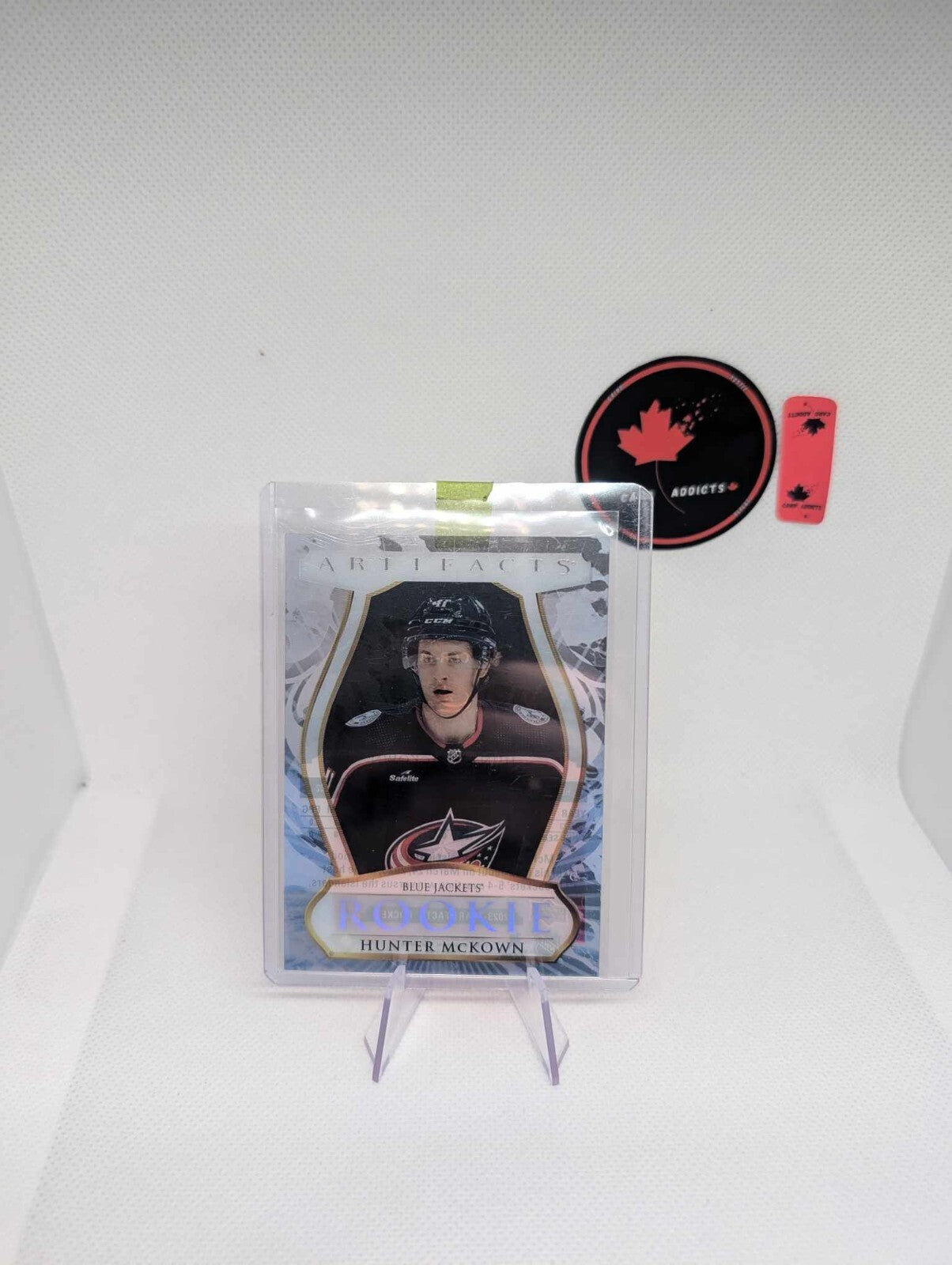 2023-24 Upper Deck Artifacts Clear Cut Rookie #CCR-14 Hunter McKown Rookie RC