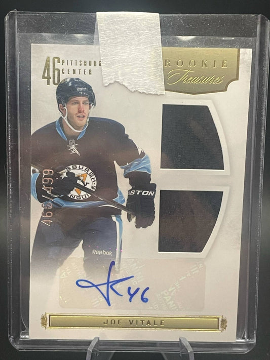 Joe Vitale RPA #D/499 2011-12 Panini Rookie Anthology #157 PITTSBURGH PENGUINS
