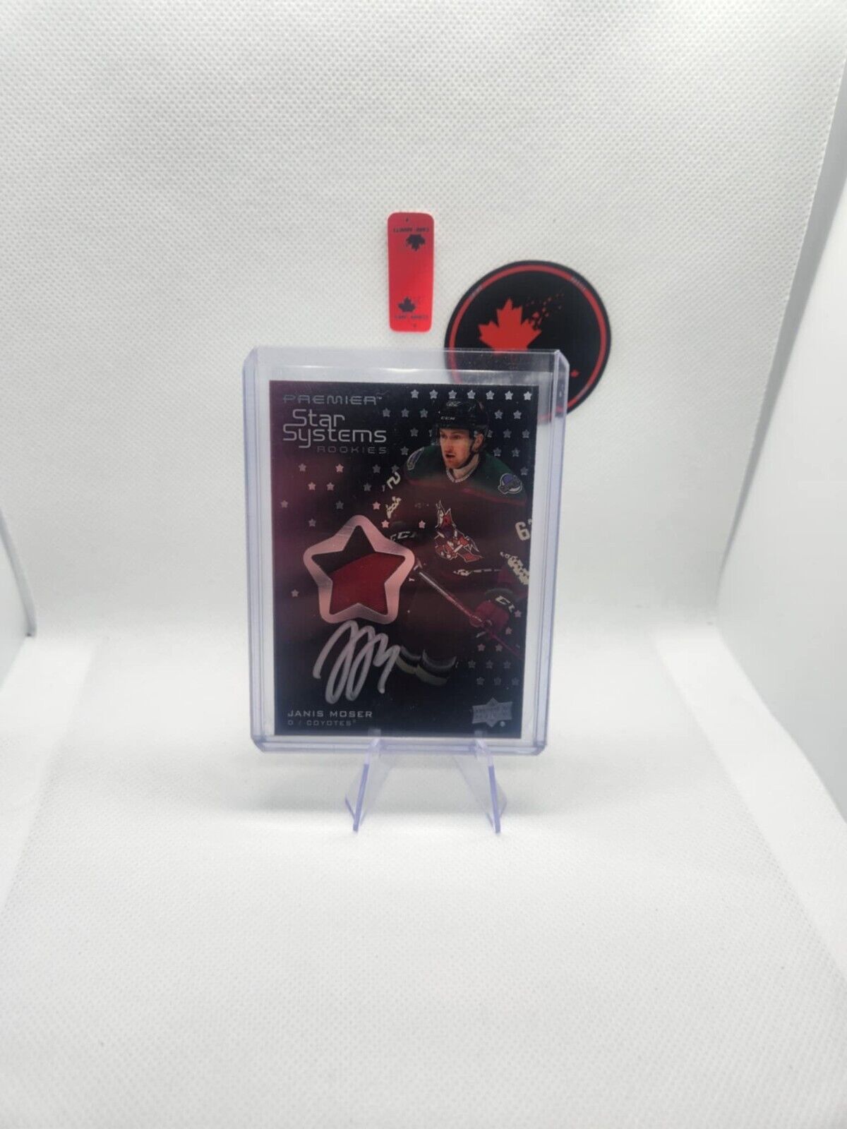 2021-22 ID Premier Janis Moser Star Systems Rookie Patch Auto /149