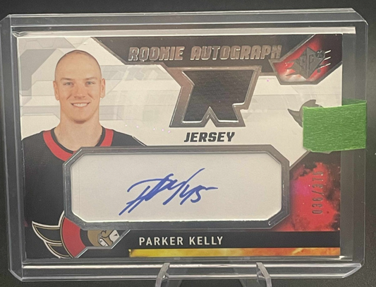 2021-22 Upper Deck SPx Rookie Jersey Auto Parker Kelly /375