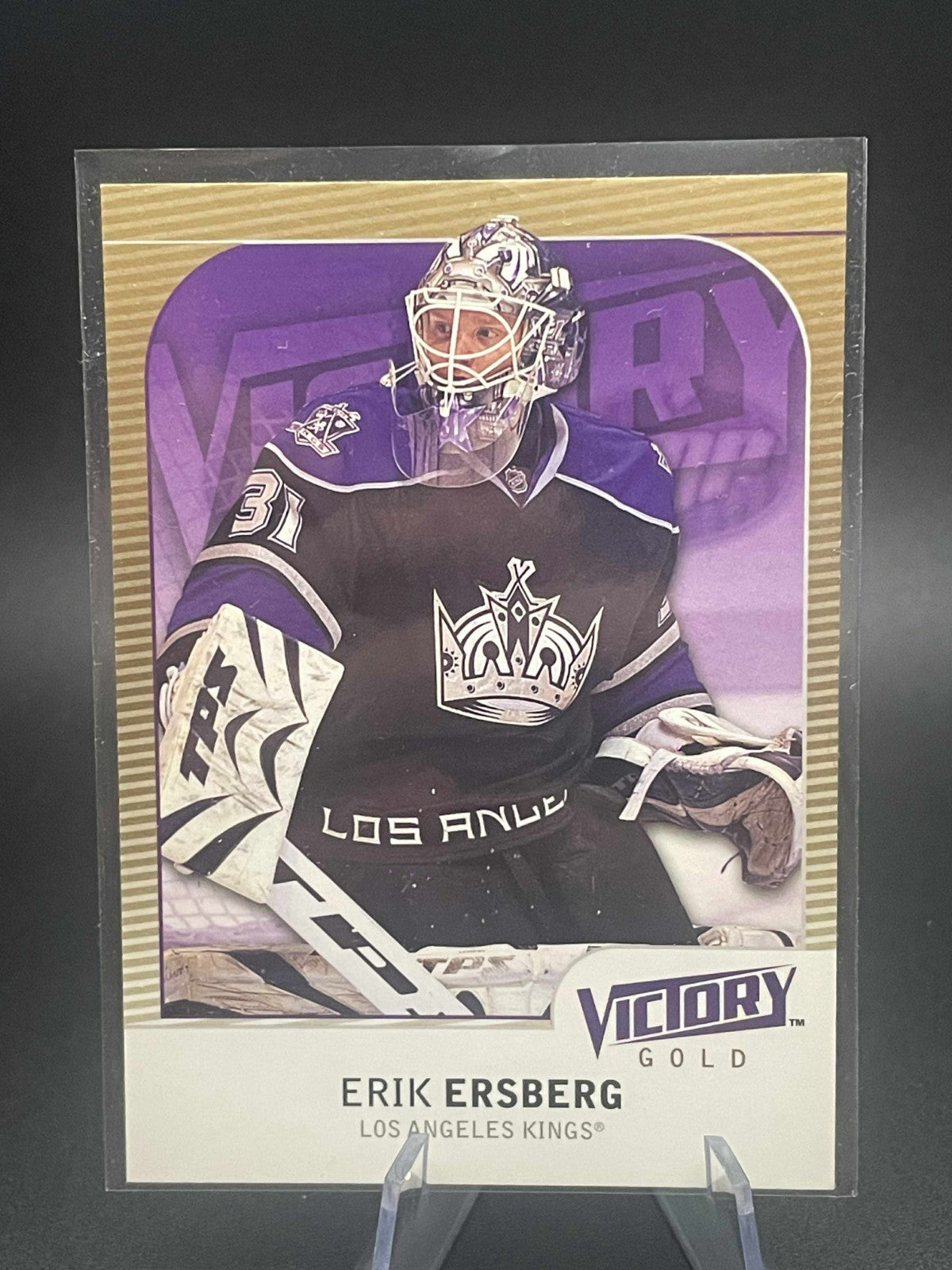 2009-10 Upper Deck Victory Hockey GOLD Erik Ersberg REF I