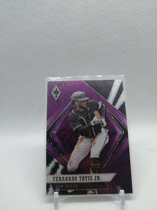 2021 Panini Chronicles Phoenix Purple Velocity #22 Fernando Tatis Jr. Padres