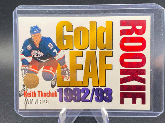 1993-94 Leaf Gold Leaf Rookie Keith Tkachuk #11