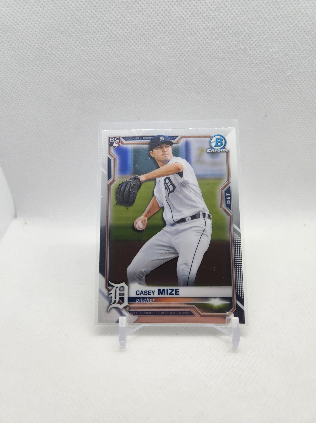 2021 Bowman Chrome CASEY MIZE BASE ROOKIE CARD #9