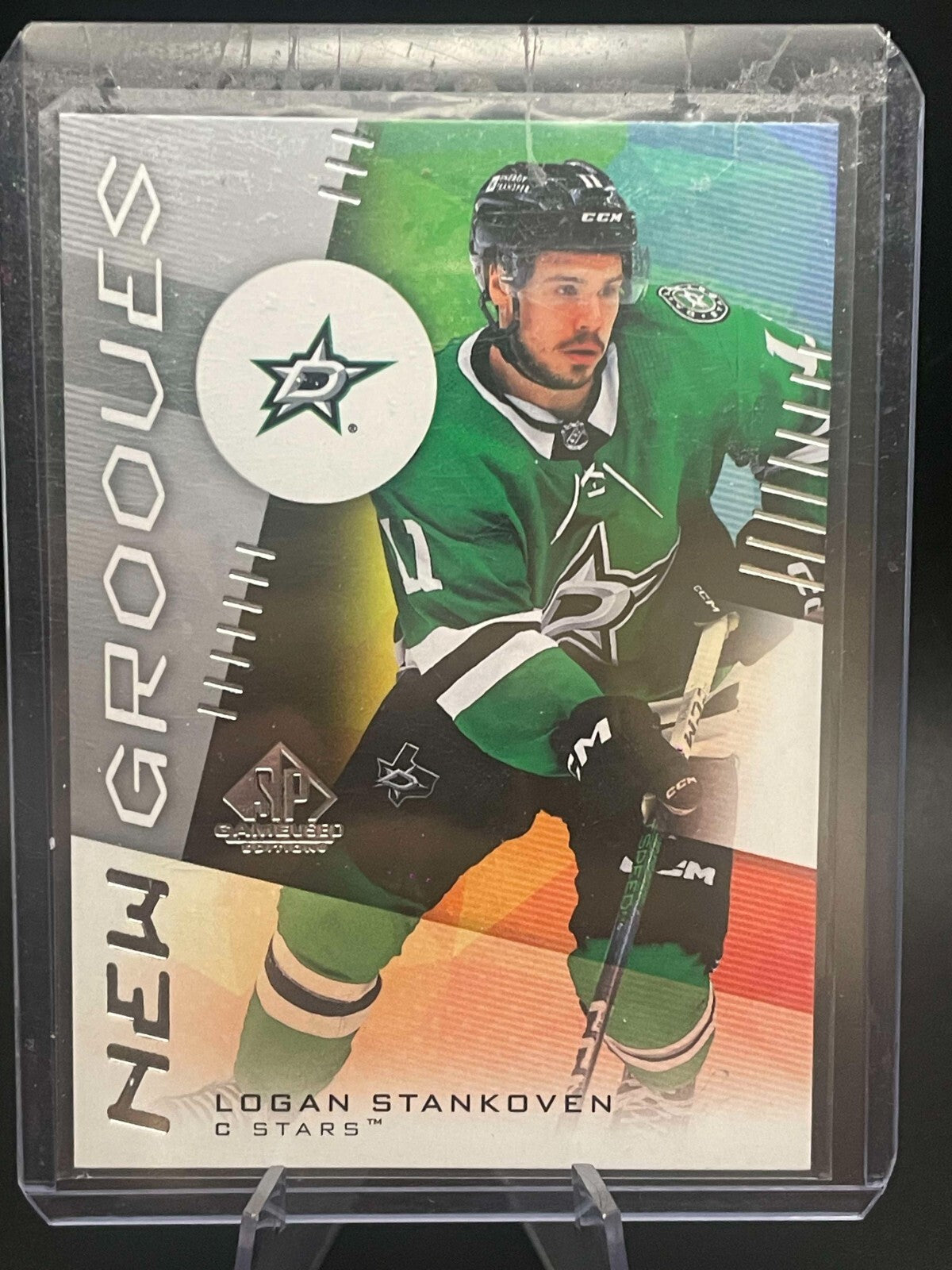 2024-25 SP Game Used New Grooves Logan Stankoven #ng-3 Rookie