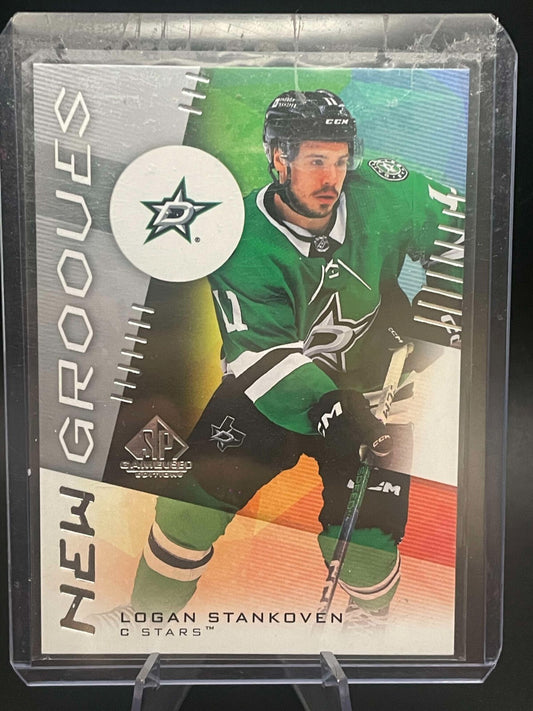 2024-25 SP Game Used New Grooves Logan Stankoven #ng-3 Rookie