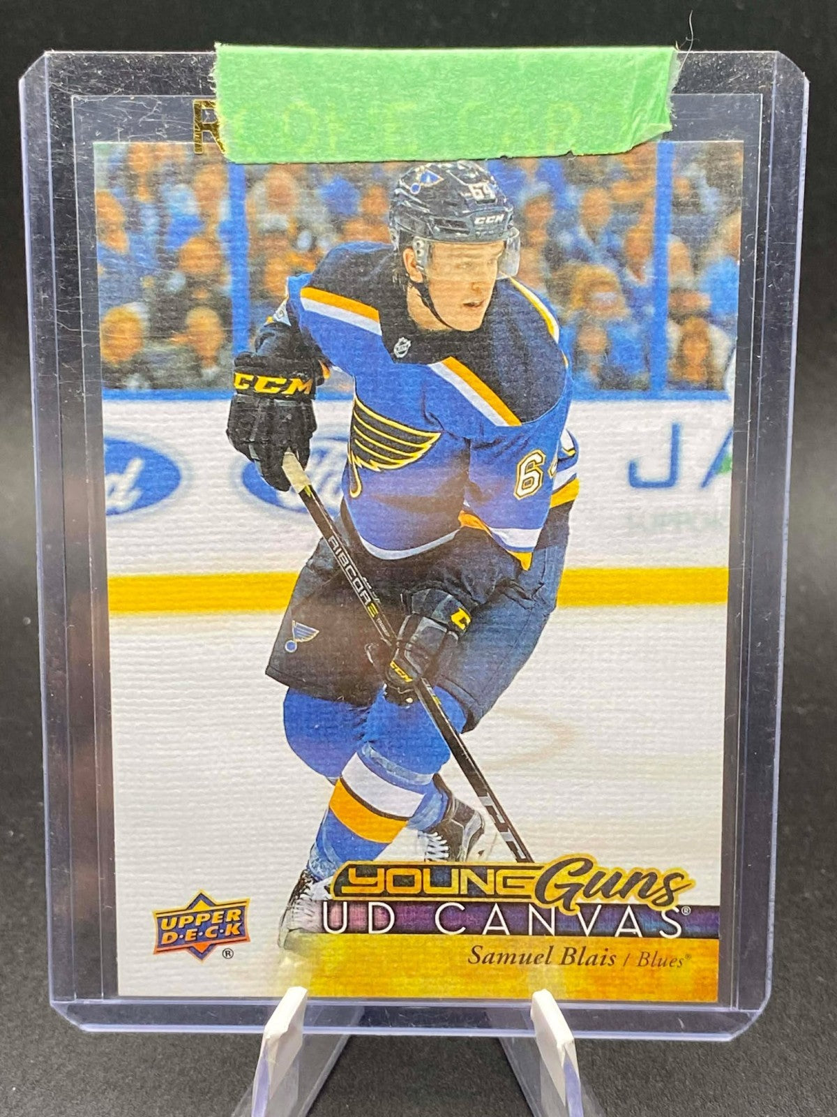 SAMUEL BLAIS RC 2017-18 Upper Deck UD Canvas Young Guns #C232 Rookie
