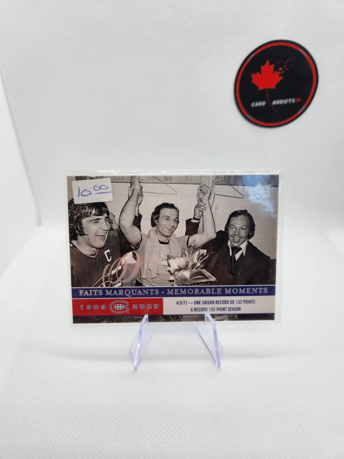 2008-09 Montreal Canadiens Centennial Memorable Moments #295 Guy Lafleur