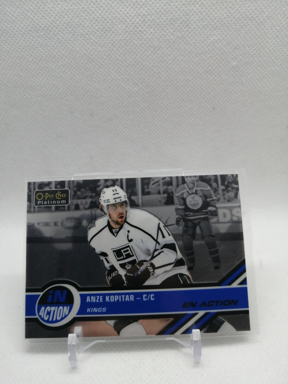 2017-18 O-Pee-Chee Platinum In Action Anze Kopitar #IA-16