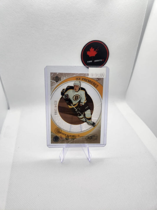 2005-06 Upper Deck Ice #120 Andrew Alberts RC