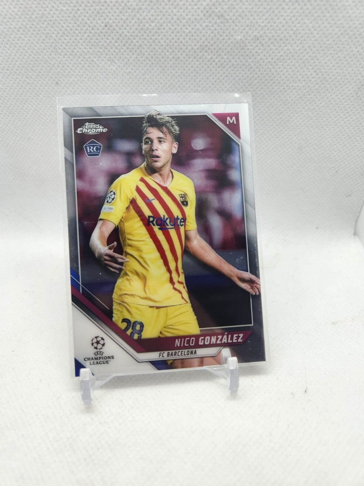 2021-22 Topps Chrome UEFA Champions League RC #107 Nico Gonzalez