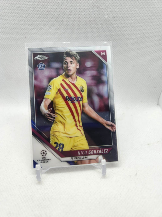 2021-22 Topps Chrome UEFA Champions League RC #107 Nico Gonzalez