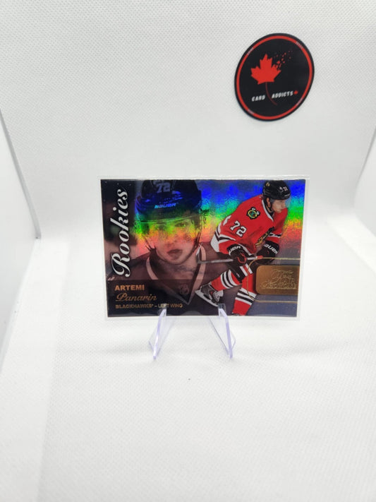 2015-16 FLEER SHOWCASE FLAIR ARTEMI PANARIN ROOKIES Row 0 Seat 44 RC Blackhawks
