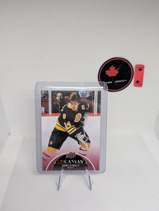 2021-22 Upper Deck UD Canvas Terry O'Reilly Boston Bruins #C248