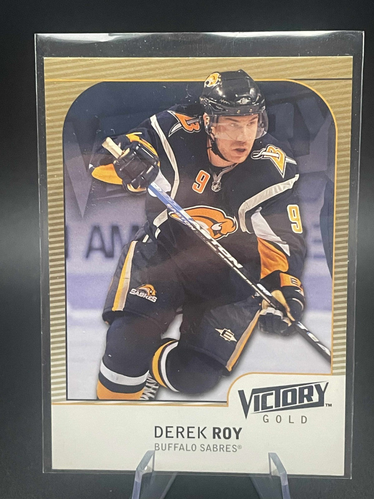 2009-10 Upper Deck Victory Gold Derek Roy Buffalo Sabres #21 REF I