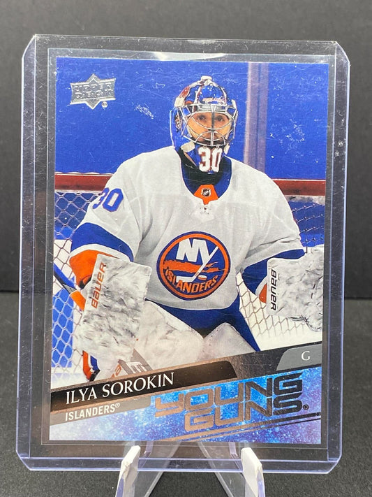 2020-21 Upper Deck Young Guns Ilya Sorokin #461 New York Islanders