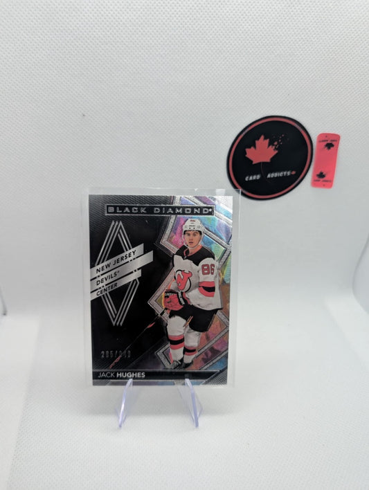 2020-21 Upper Deck Black Diamond Jack Hughes /349 #BDB-HU