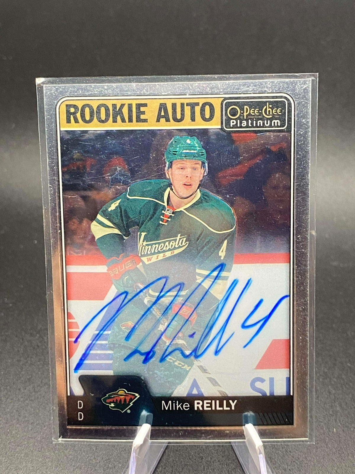 2016-17 O-Pee-Chee Platinum Rookie Auto Mike Reilly #R-MR