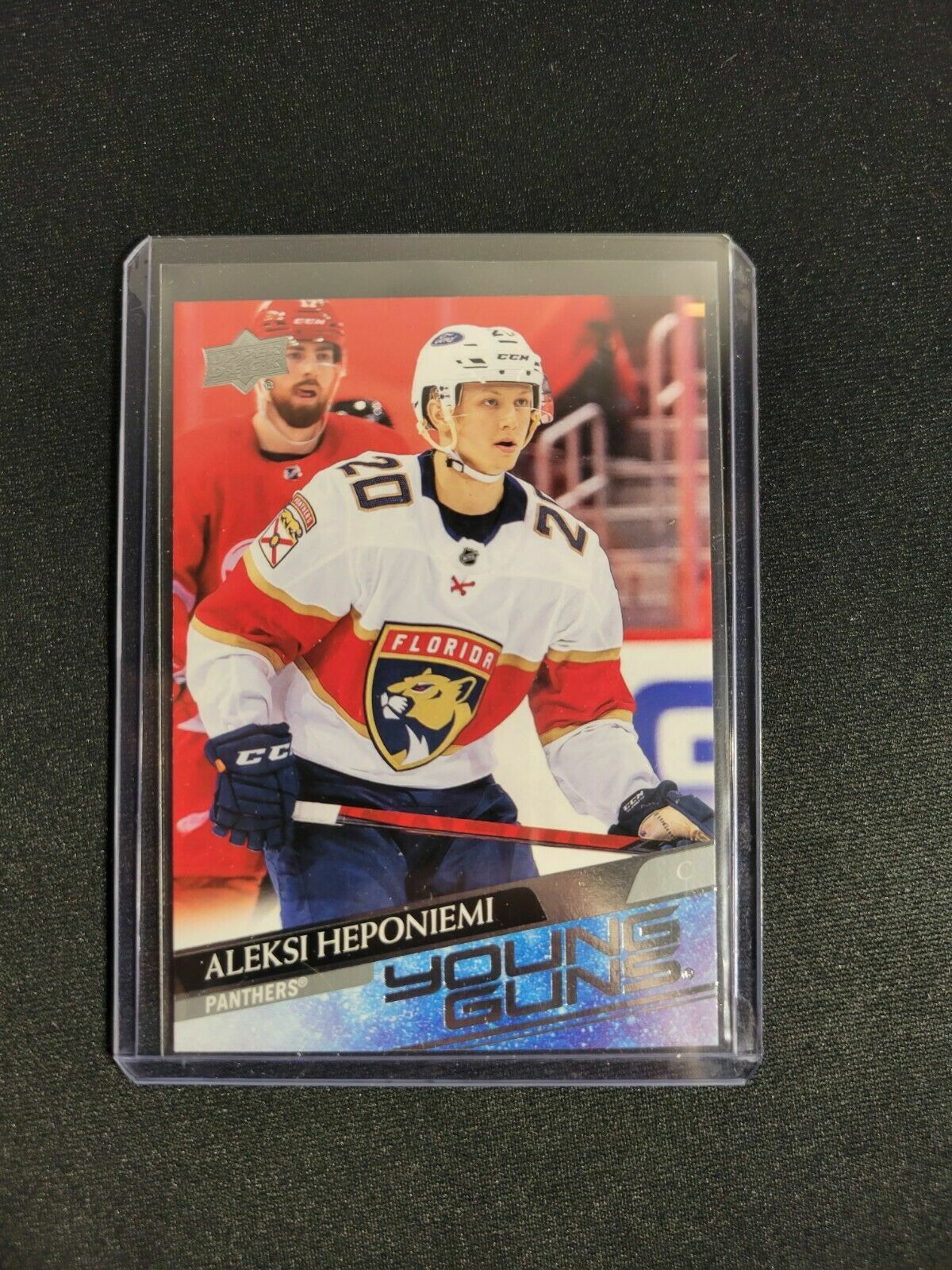 2020-21 UD YOUNG GUNS EXTENDED SP Rookie ALEKSI HEPONIEMI #716 FLORIDA PANTHERS