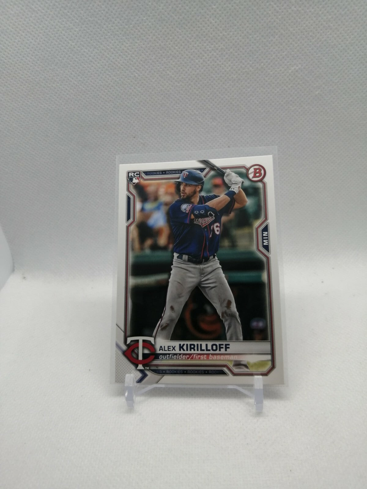 2021 BOWMAN ALEX KIRILLOFF ROOKIE CARD#75