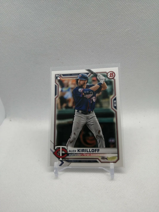 2021 BOWMAN ALEX KIRILLOFF ROOKIE CARD#75