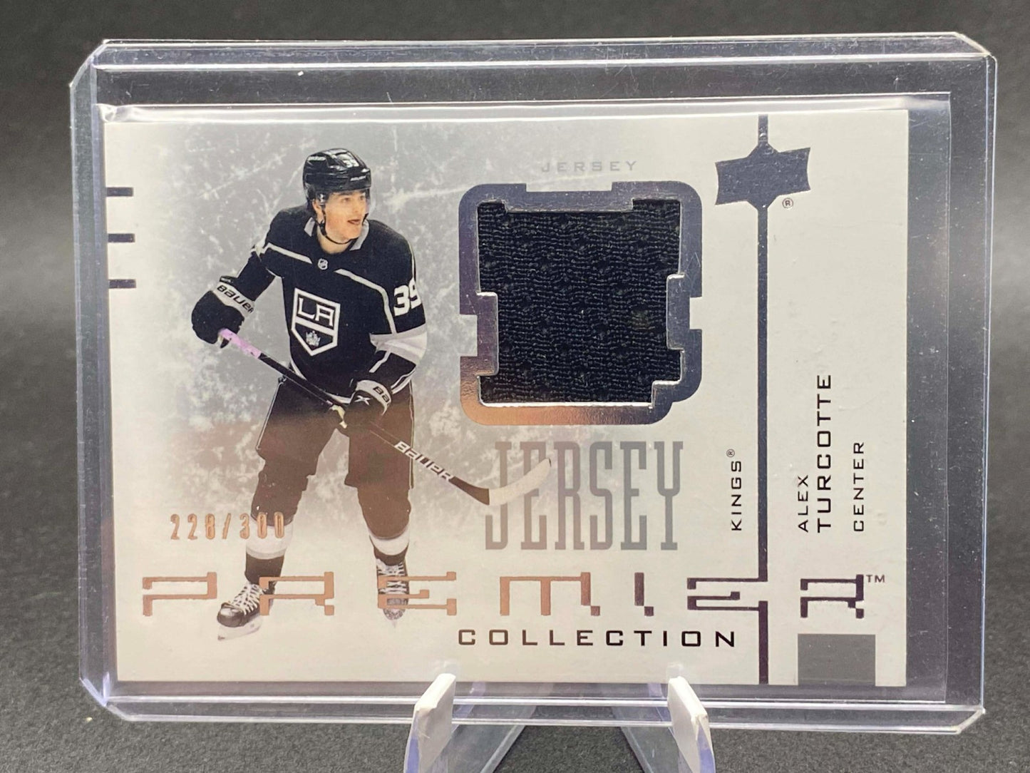 2021-22 UPPER DECK PREMIER ALEX TURCOTTE JERSEY COLLECTION /300 #AJ-A