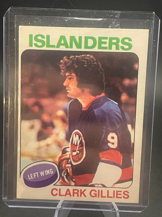 1975-76 O-Pee-Chee OPC Rookie Clark Gillies Islanders 199 Good Shape REF I